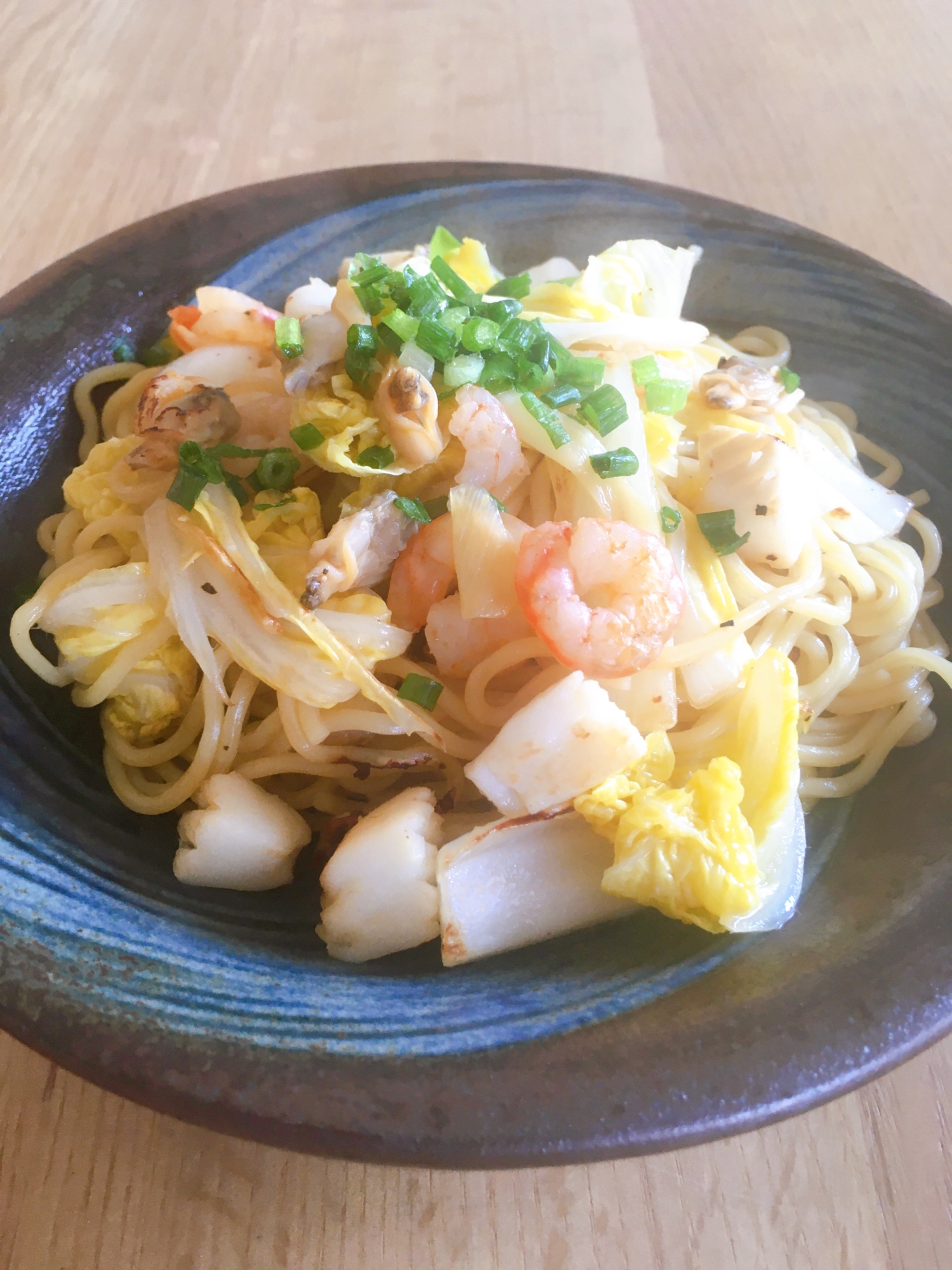 冷凍シーフードミックスで簡単☆シーフード焼きそば