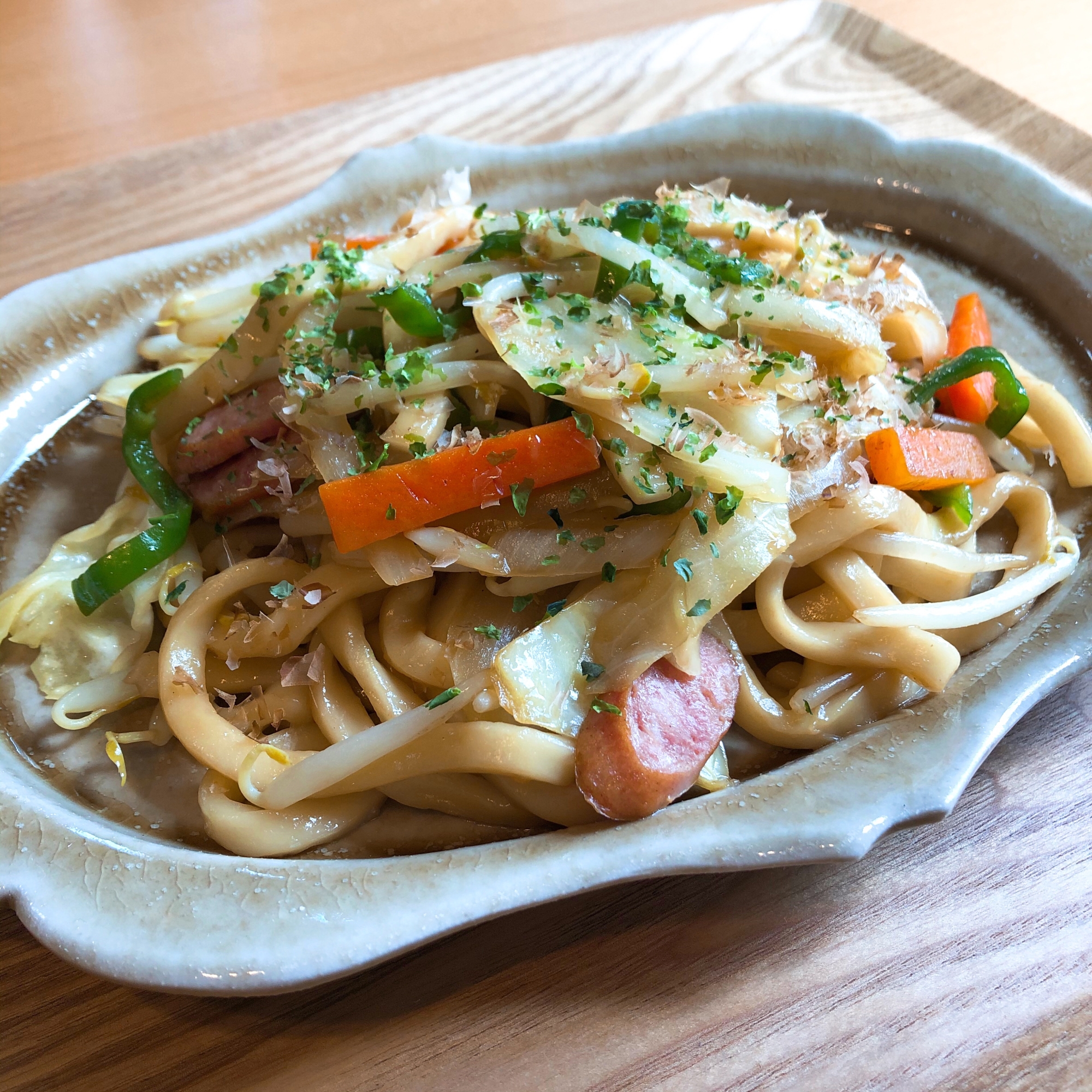 お野菜たっぷり♪焼きうどん