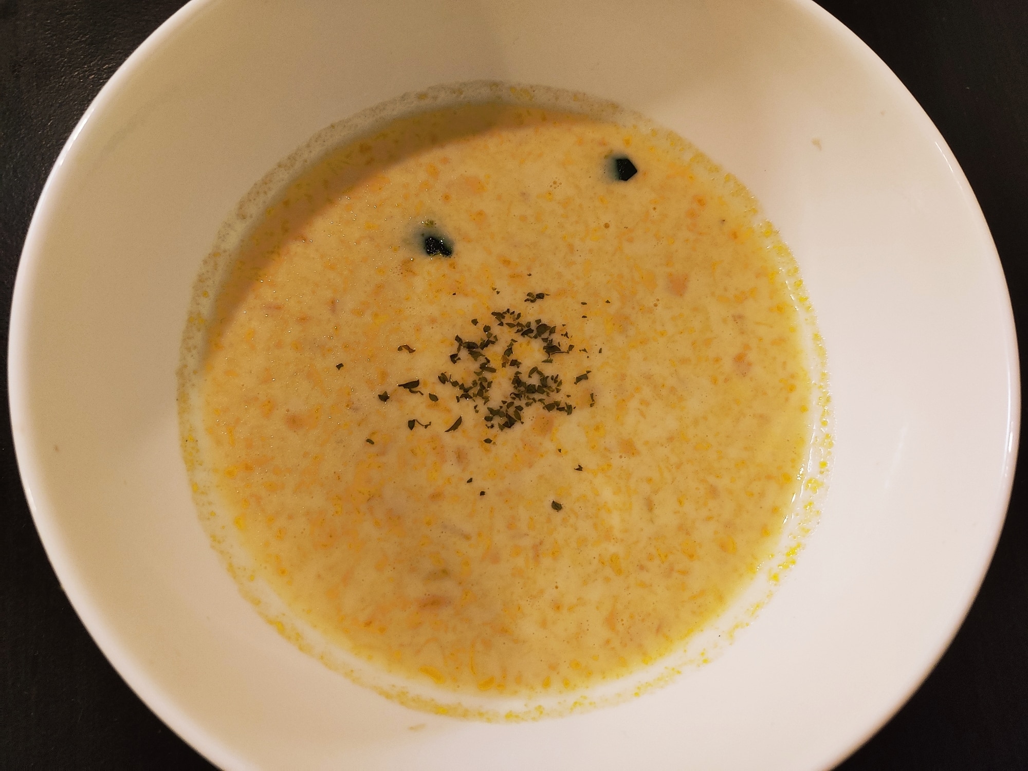電子レンジで簡単☆ミキサーいらずのかぼちゃスープ レシピ・作り方 by