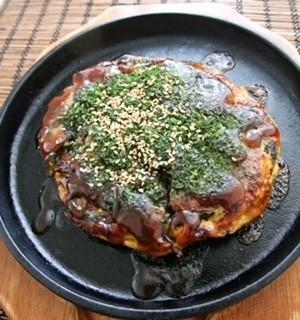 粉を使わない!ほうれん草のお好み焼き