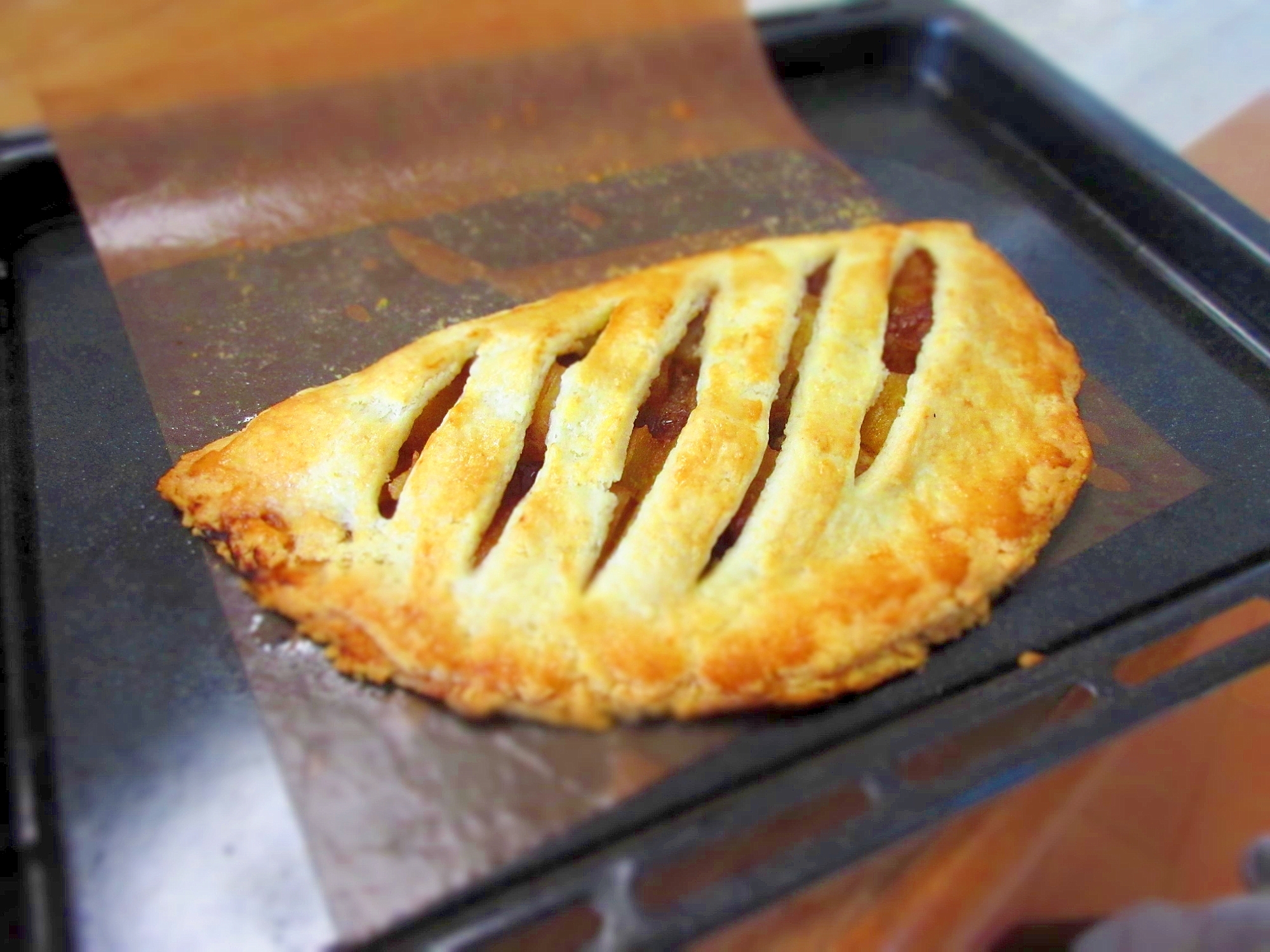 マクワウリのパイ
