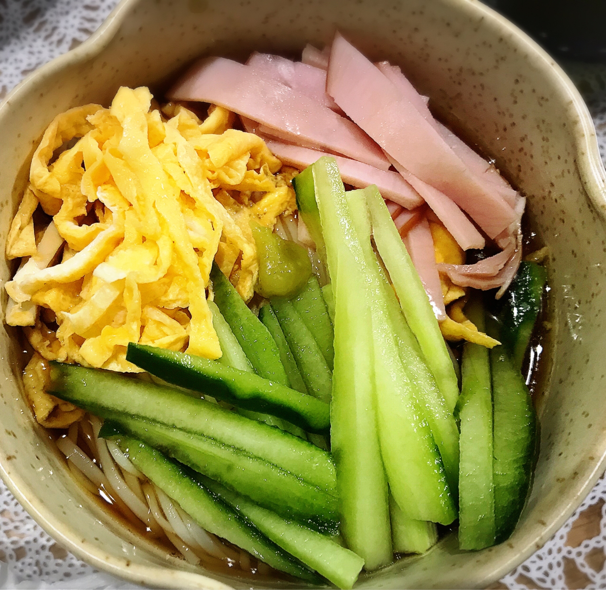冷やし中華風そうめん レシピ 作り方 By ヘデラ 楽天レシピ