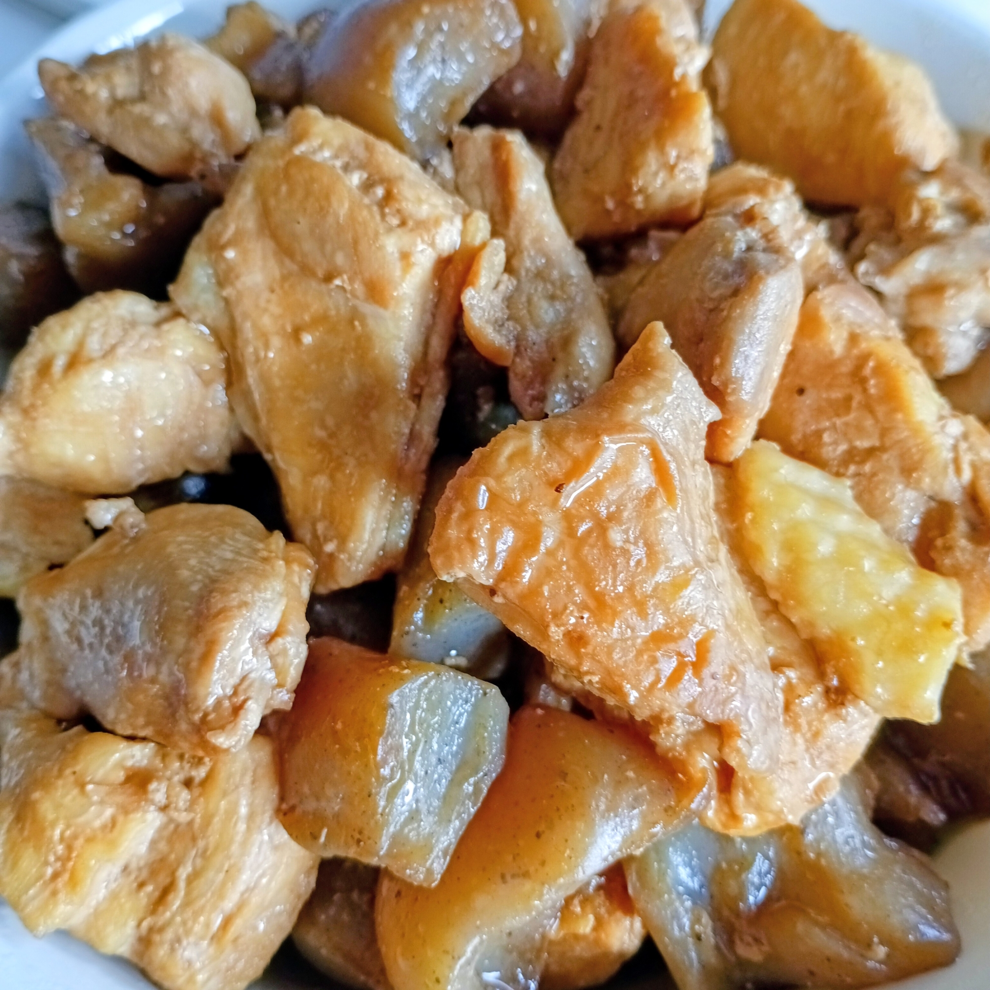 【作り置き】鶏肉とこんにゃくの照り煮【ご飯が進む】
