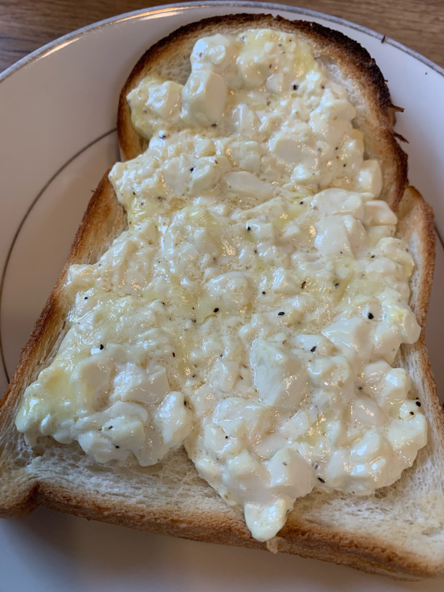 朝食におすすめ！豆腐チーズトースト
