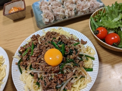 台湾風焼きそば☆辛さ控えめ☆ピリ辛混ぜそば