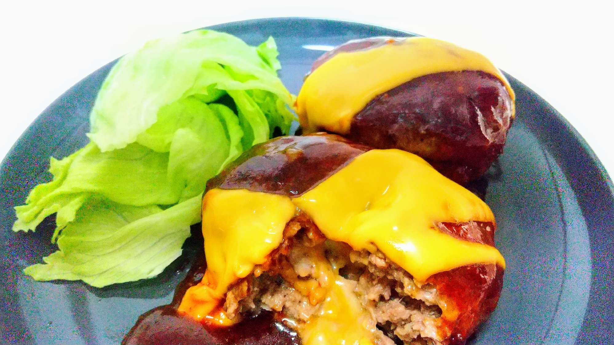 ダブルチーズハンバーグ