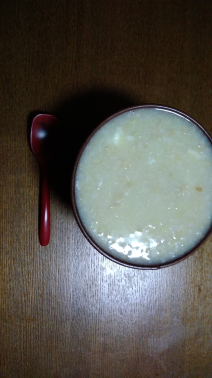 炊飯器で作る✿玉子がゆ