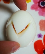 糸と楊枝で簡単 ゆで卵の切り方 レシピ 作り方 By 太郎美恵左衛門 楽天レシピ