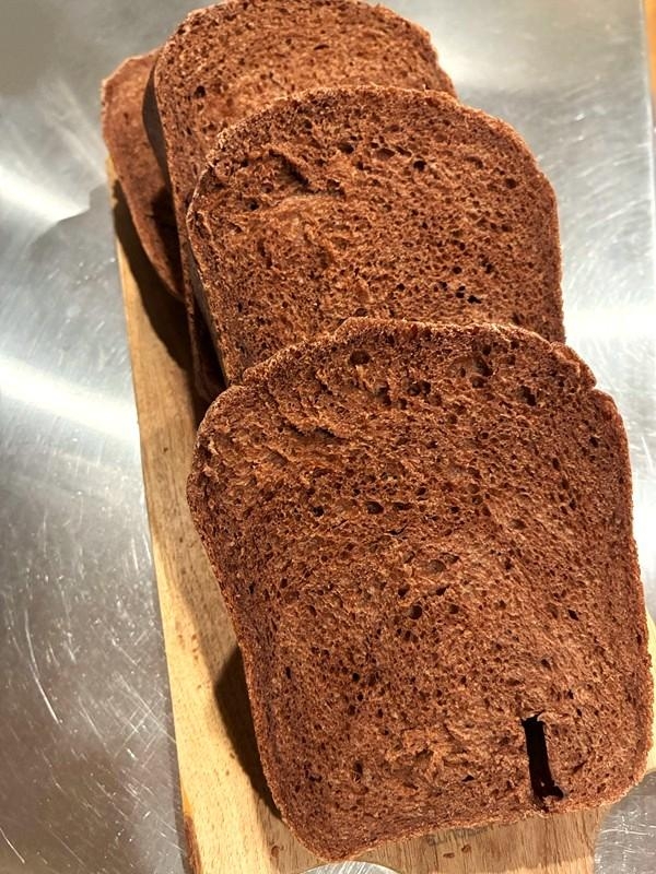 白神こだま酵母＊HBでココア食パン