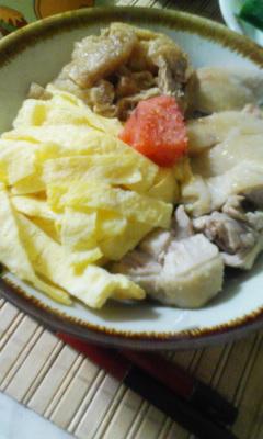コラーゲンが嬉しい鶏飯（けいはん）
