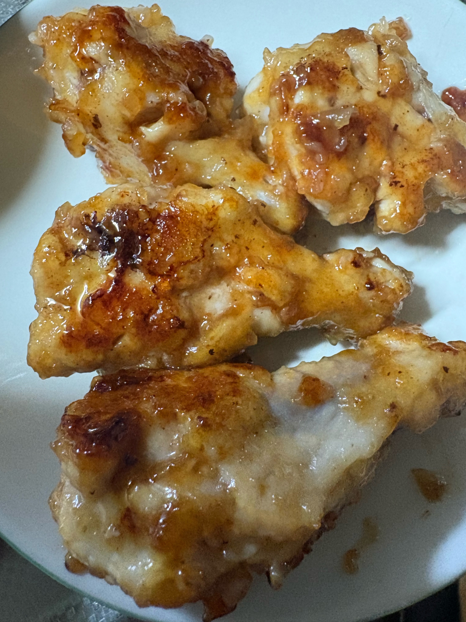 手羽元のごま油焼き