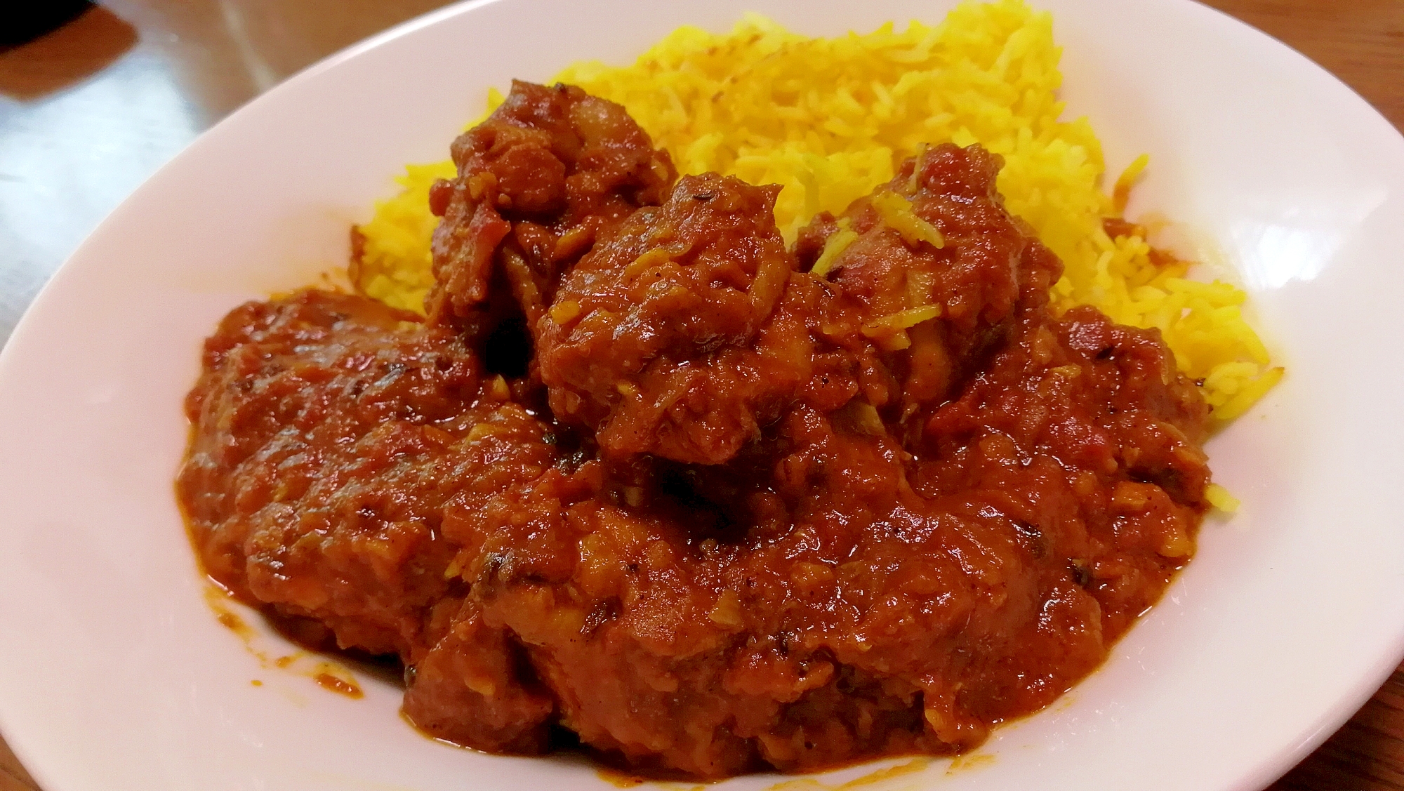 スパイスで作るインドカレー（チキン）