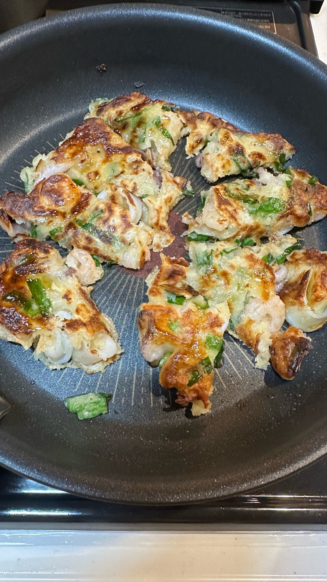干しエビ入り海鮮チヂミ