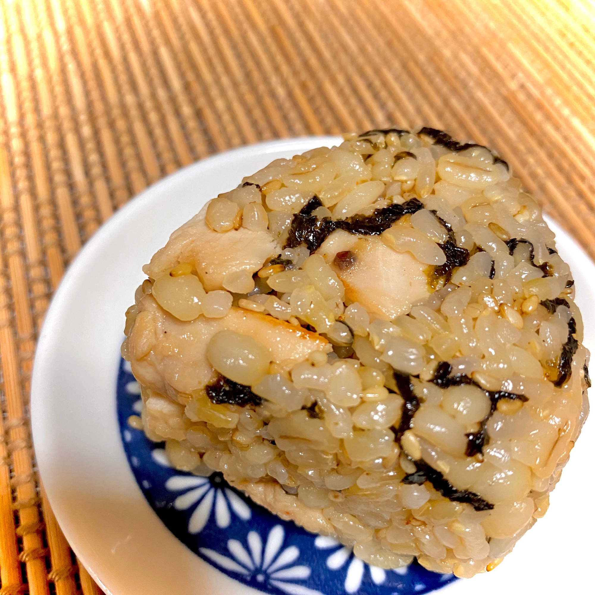 焼鳥屋さんの賄い風おにぎり