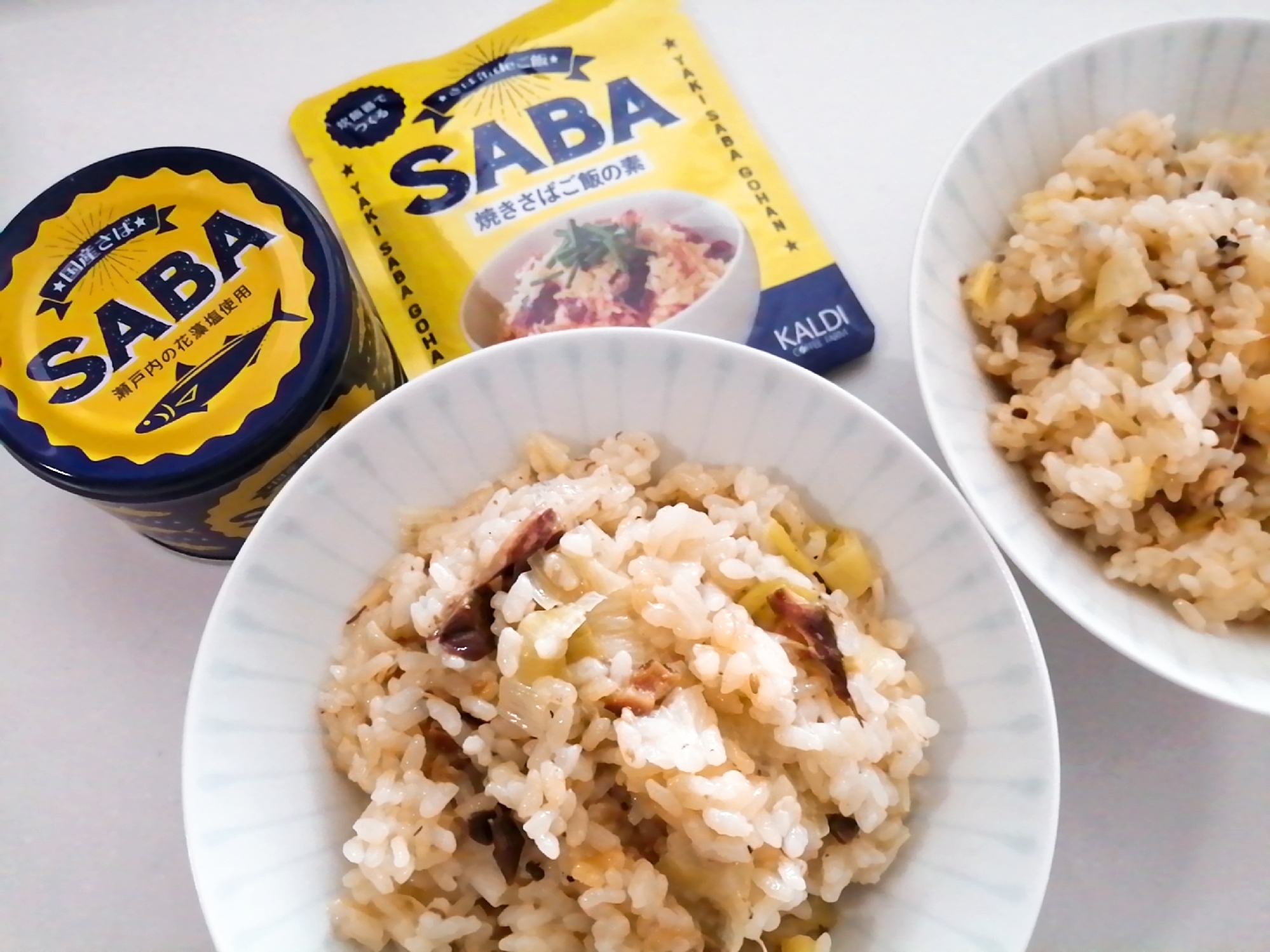 焼きさばご飯の素\(^o^)/おじや風