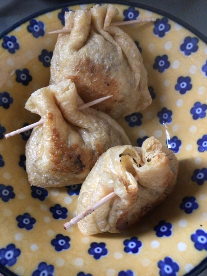 簡単ですぐにできる所がいいですね‼︎油揚げの香ばしい風味が良かったです。