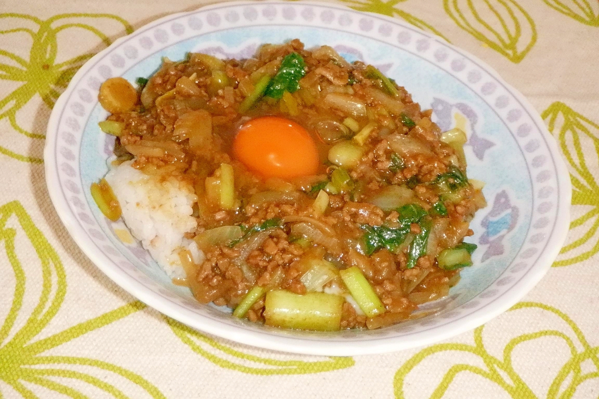 母の日に♪ごちレピライス♪キーマカレー簡単アレンジ