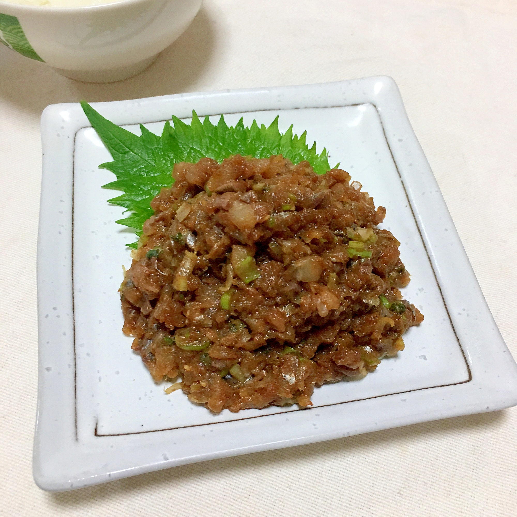 お酒もご飯も進む！鯵の赤味噌なめろう♡