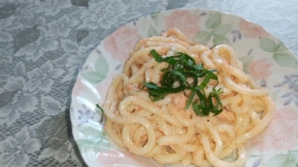材料を混ぜるだけ簡単「クリーミー★明太うどん」