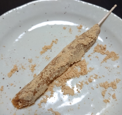 少量で作る簡単きなこ棒