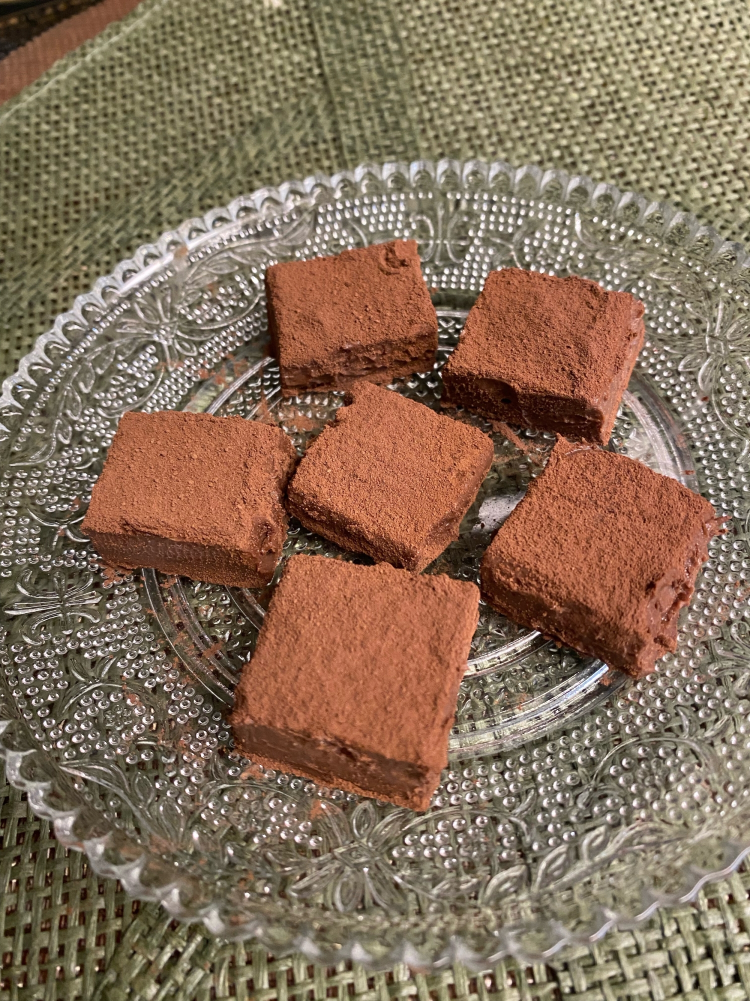 滑らかな口溶け❣️豆乳＆豆乳ヨーグルトの生チョコ