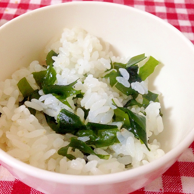 生姜香る！わかめご飯♡