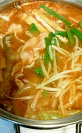 キムチなしでも大丈夫 韓国風辛鍋 レシピ 作り方 By きのこのみみ 楽天レシピ