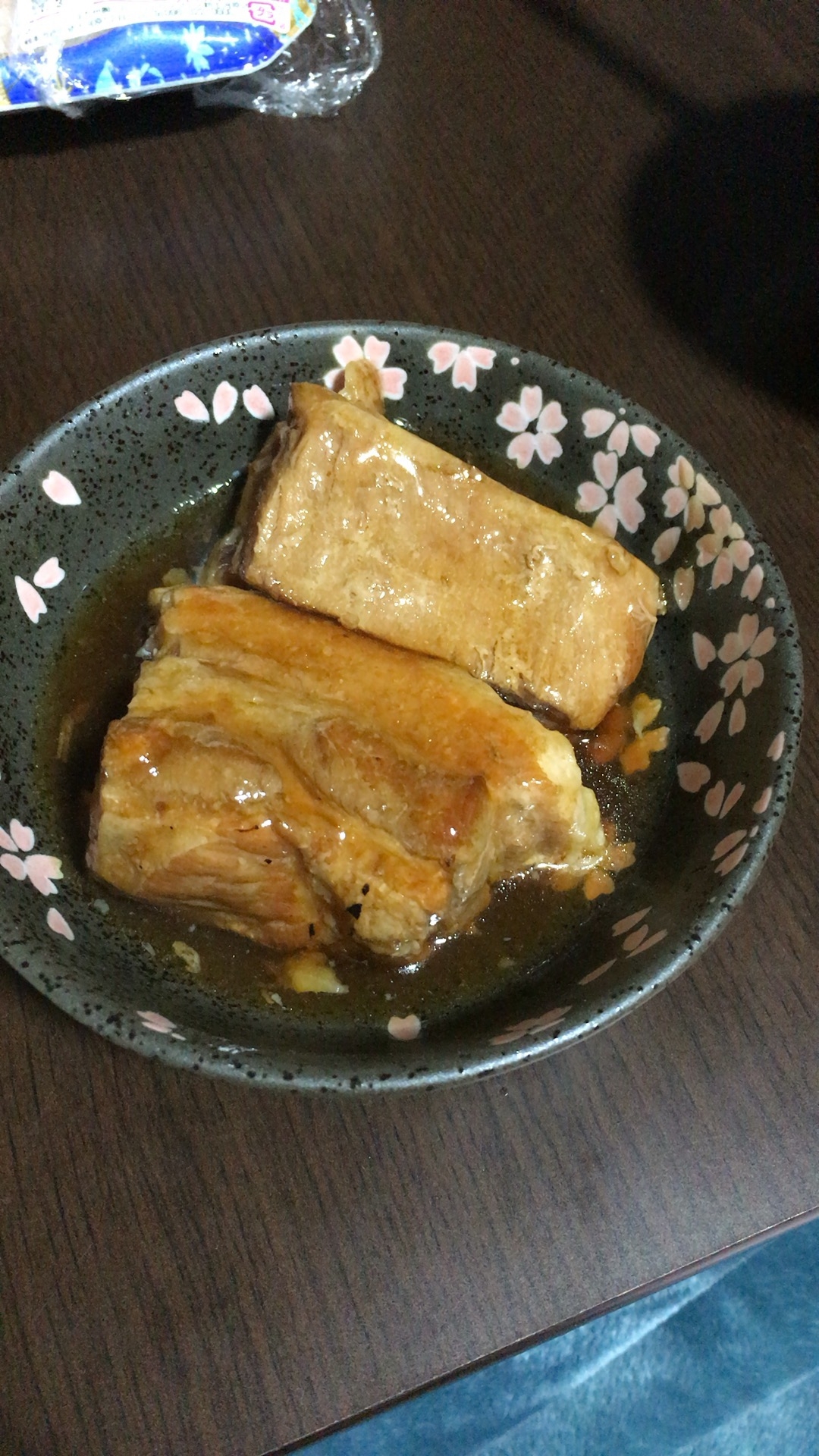 圧力鍋で豚の角煮