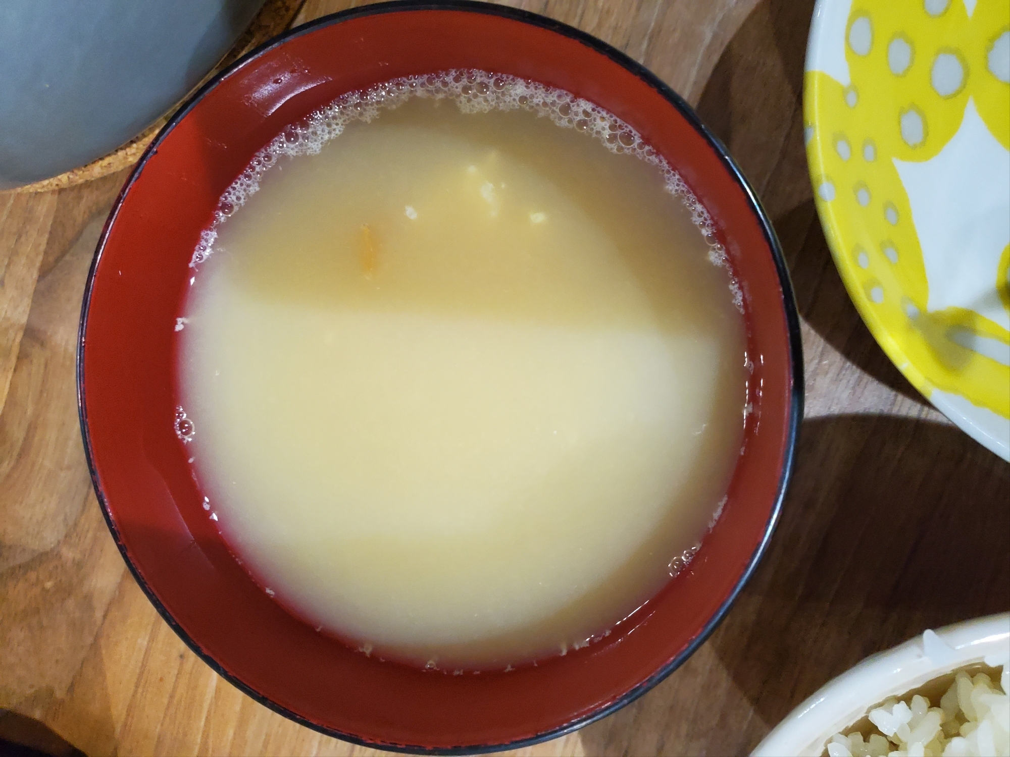 えのきと卵のお吸い物