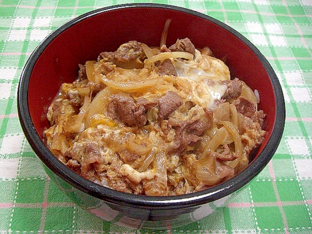 牛とじ丼