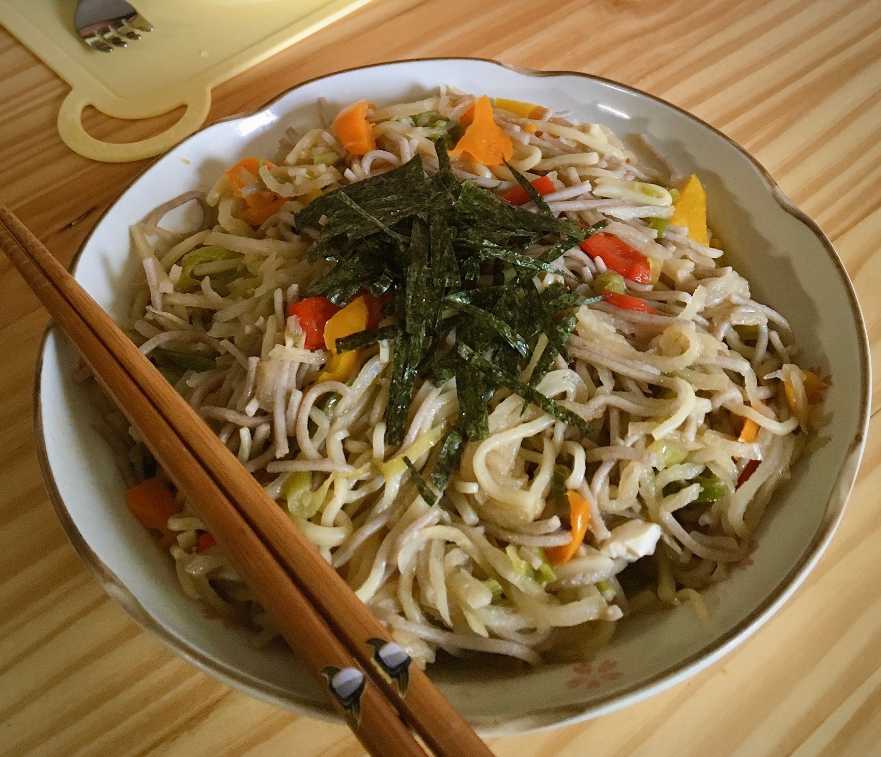 ダイエットに！大盛り！かさ増し炒め蕎麦