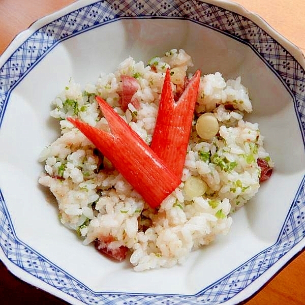 まな板なし５分！綺麗で爽やか❤明太子の混ぜご飯♪