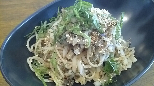 だしがら活用！ダイエット和風パスタ