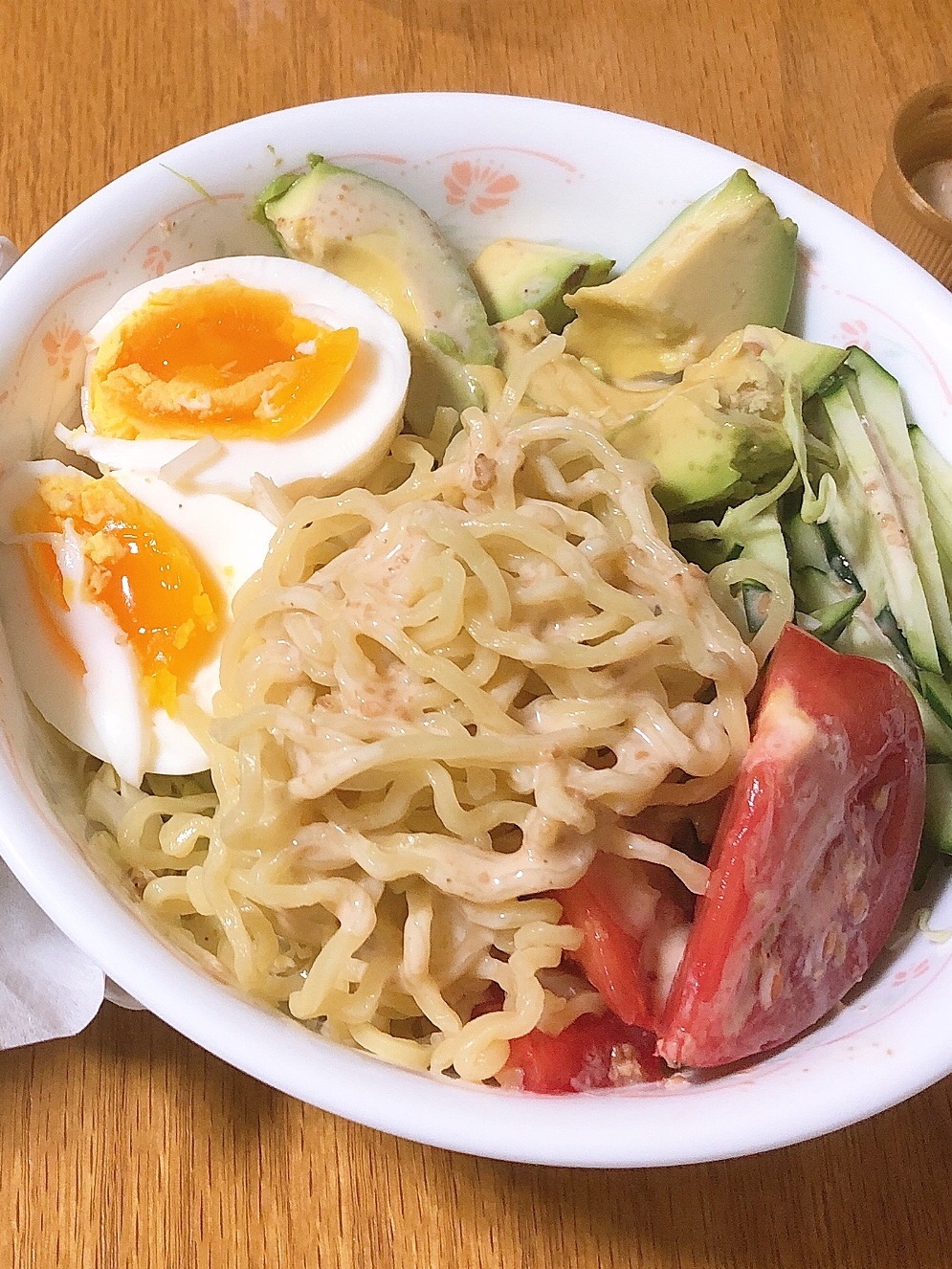 野菜たっぷりラーメンサラダ⭐