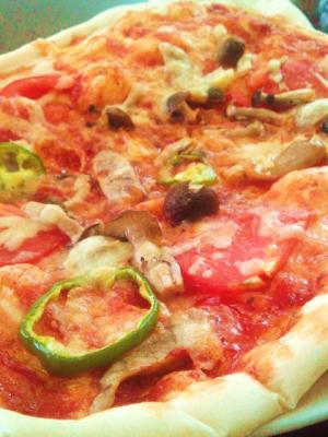 【魚焼きグリル】ピザの焼き方～ホームベーカリーで本格派～