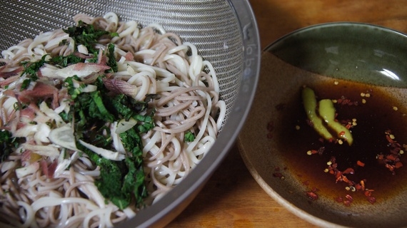 半田めんと蕎麦の冷やしコラボレーション