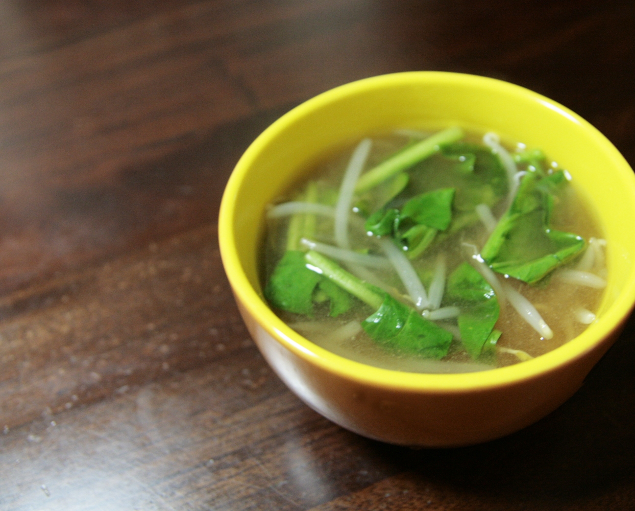 ほうれん草のお味噌汁