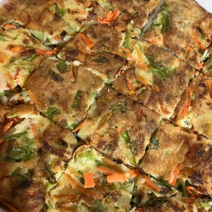 野菜の旨みがギュッ！セロリの香りチヂミ
