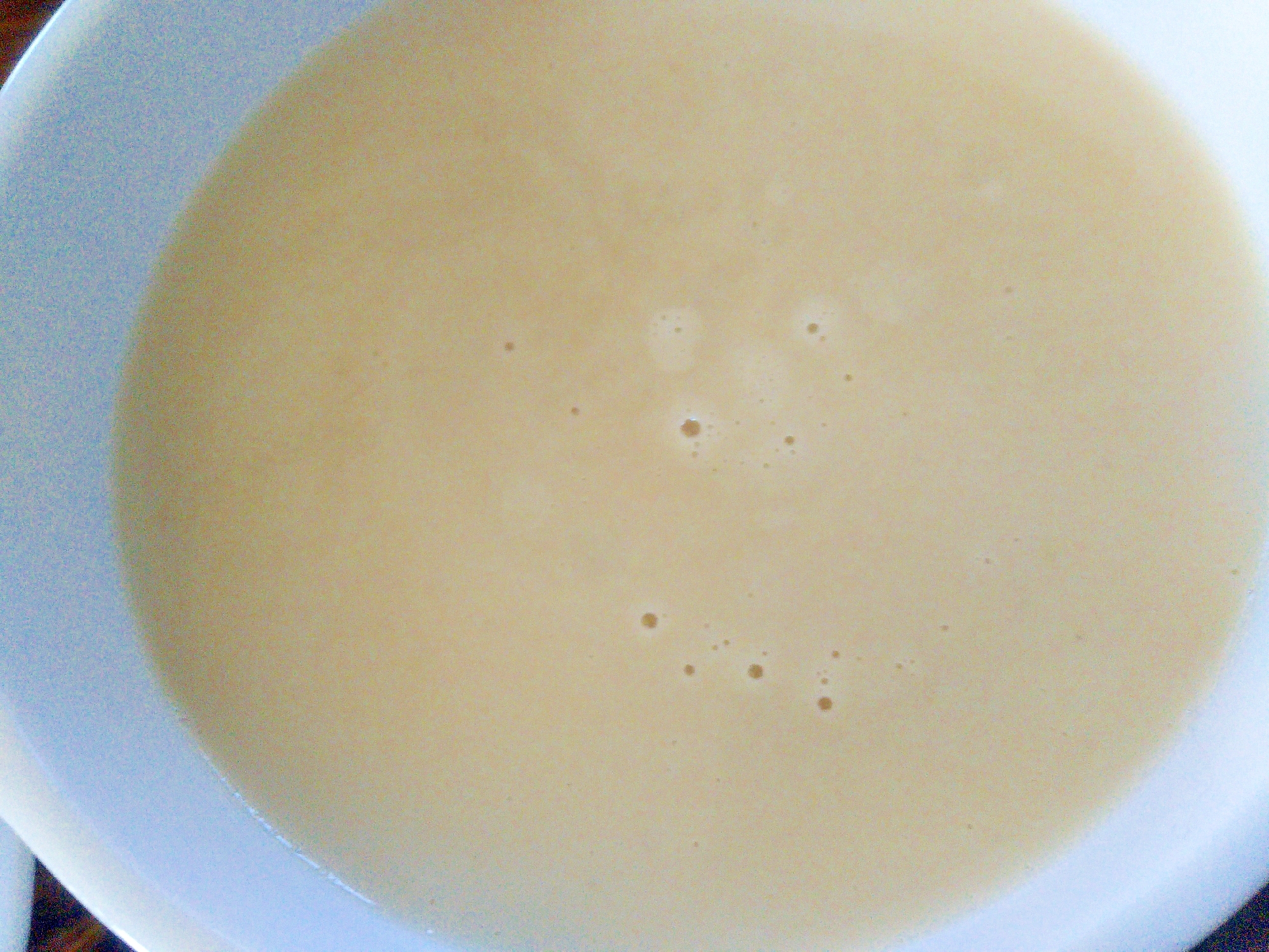アーモンドミルク&甘酒のスープ