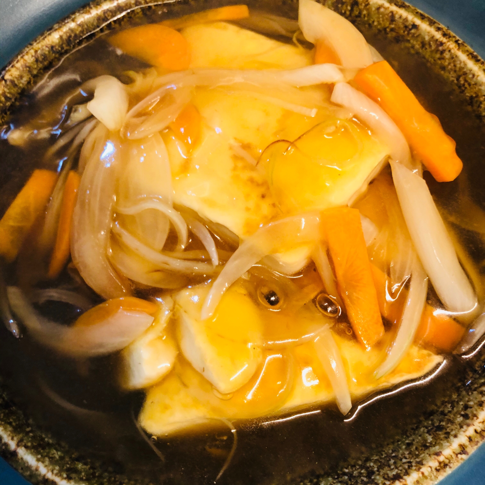 豆腐の野菜あんかけ