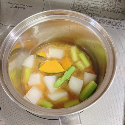 野菜の在庫一掃！主食になる雑煮