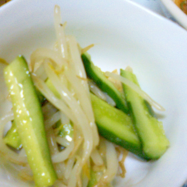 簡単うまうま めんつゆで きゅうりともやしのナルム レシピ 作り方 By ままぞー 楽天レシピ 簡単うまうま めんつゆで きゅうりともやしのナルム レシピ 作り方 By ままぞー 楽天レシピ