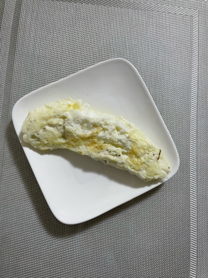 生姜シロップの白身のオムレツ