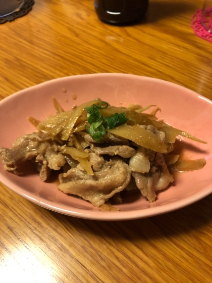 覚悟して！ごはんが進むから！豚肉とごぼうのしぐれ煮