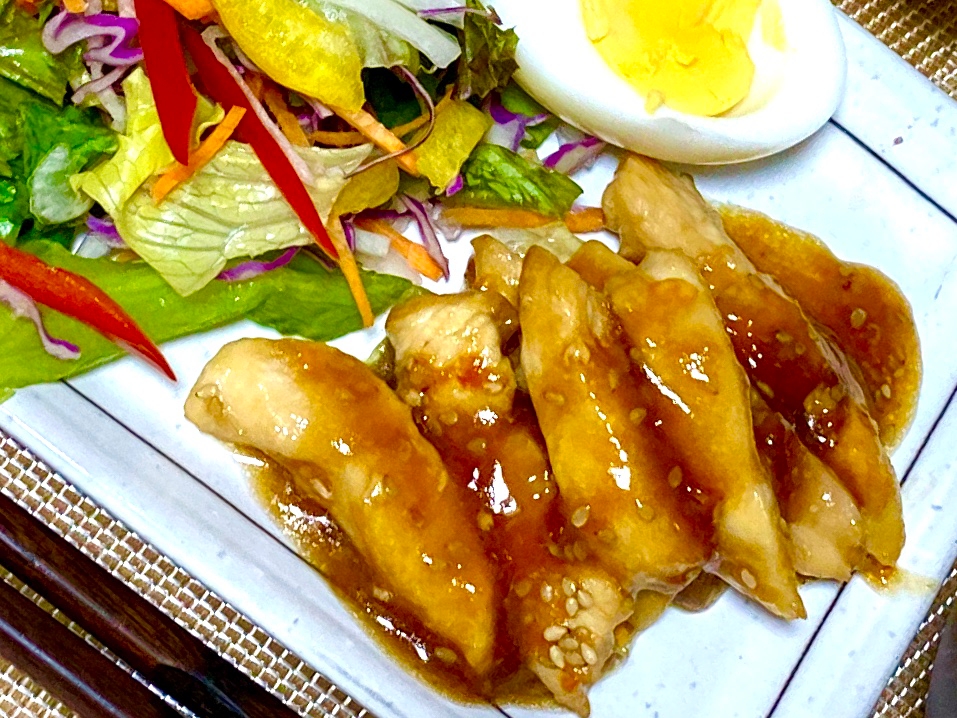柔らか〜スティック照り焼きチキン