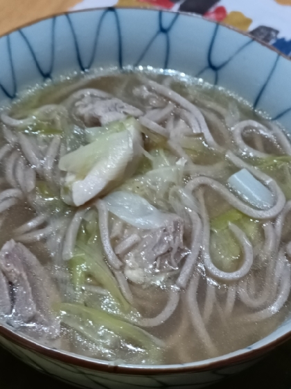 お手軽✿かしわ蕎麦