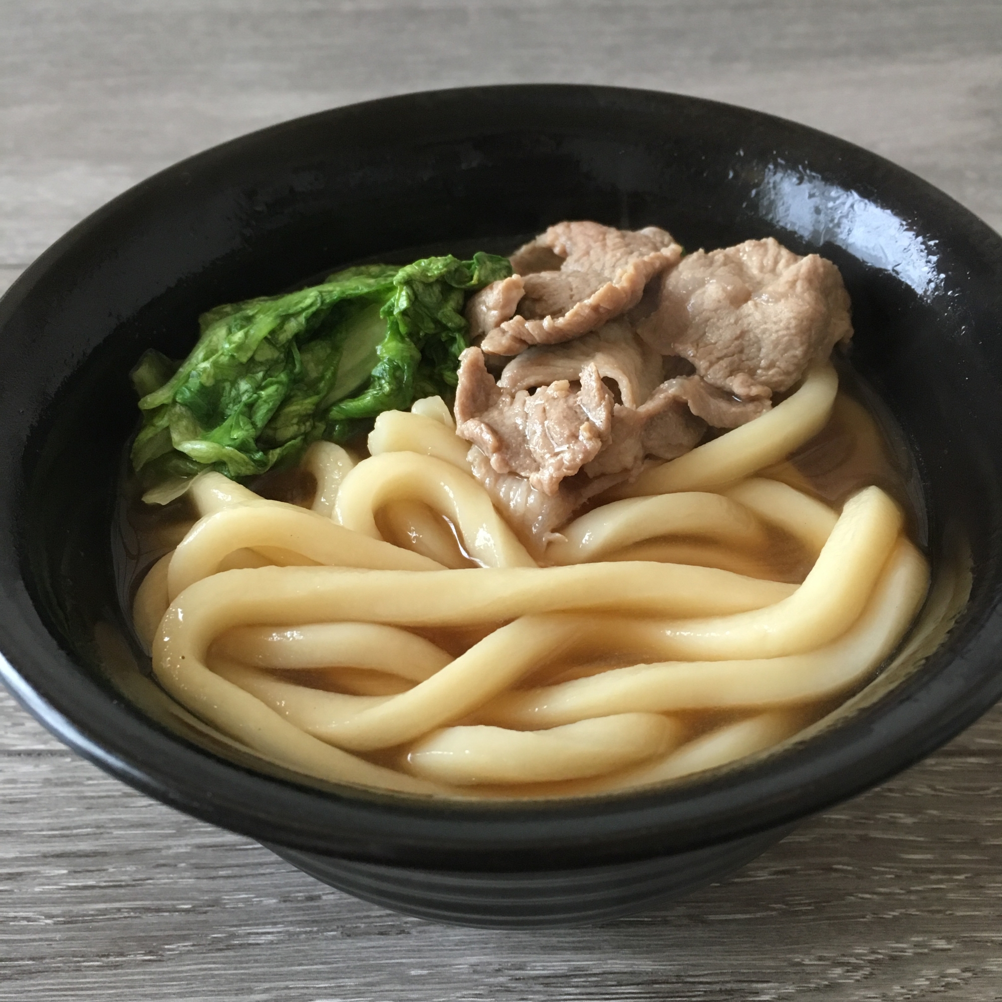 豚レタスうどん♪