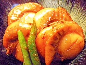 ボイルホタテの照り煮 お弁当おかず レシピ 作り方 By 寝虎太郎 楽天レシピ