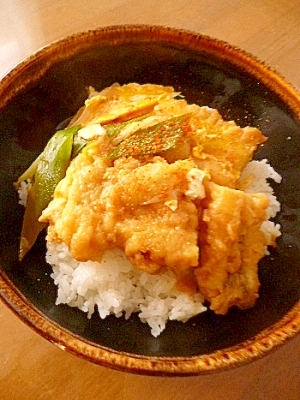 あなごの天とじ丼