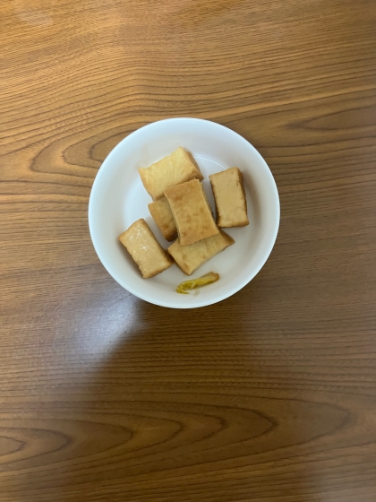 白だしで簡単♪厚揚げの含め煮